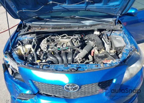 2010 Toyota Corolla S from USA, damaged, VIN 2T1BU4EE6AC455936